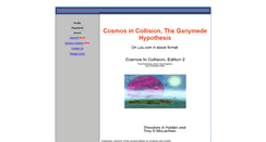 Desktop Screenshot of cosmosincollision.com