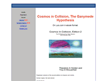 Tablet Screenshot of cosmosincollision.com